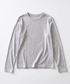 コットンストレッチロングTシャツ