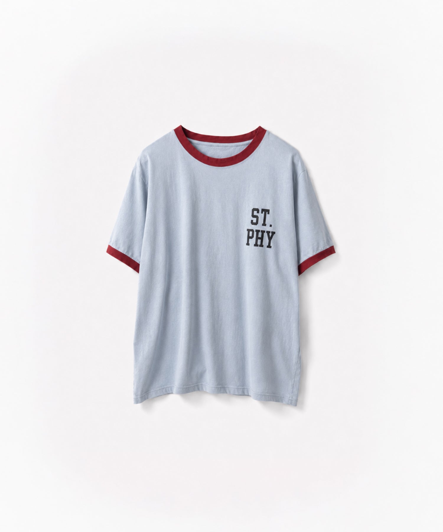 "ST.PHY"リンガーTシャツ