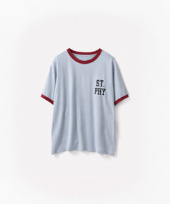 "ST.PHY"リンガーTシャツ