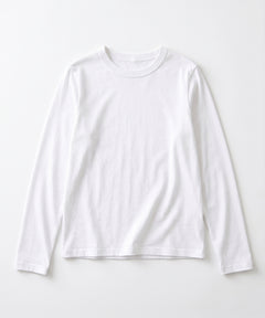 コットンストレッチロングTシャツ
