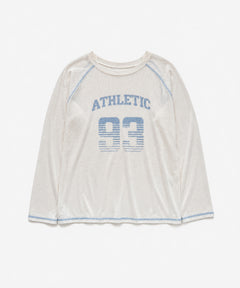 "ATHLETIC 93"ステッチロンT