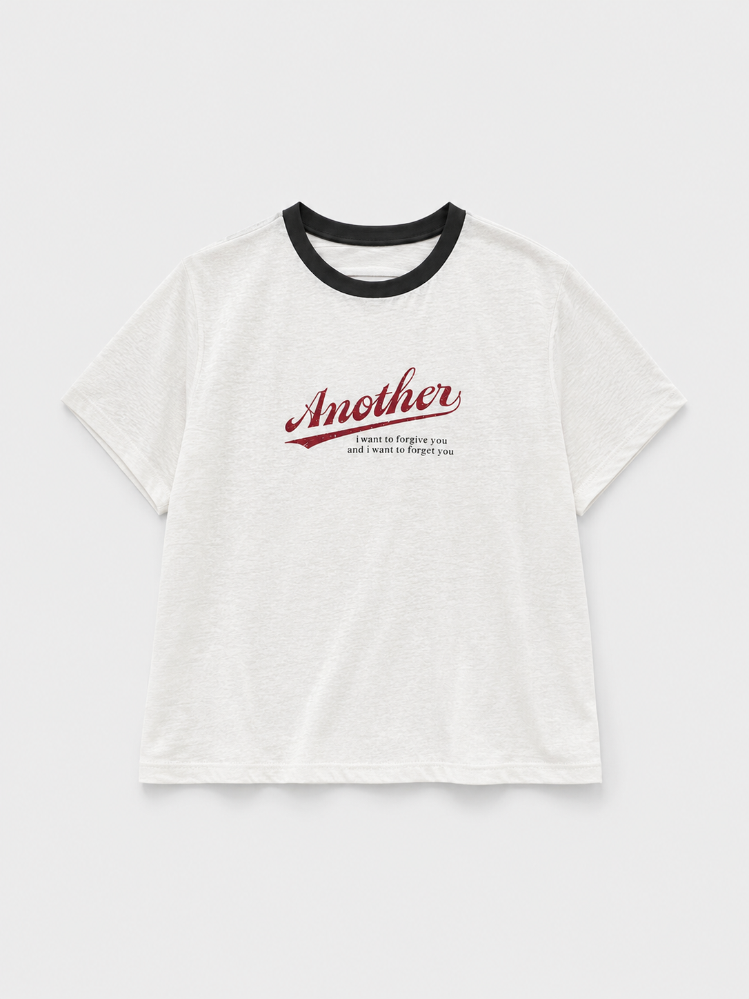 "Another"リンガーTシャツ